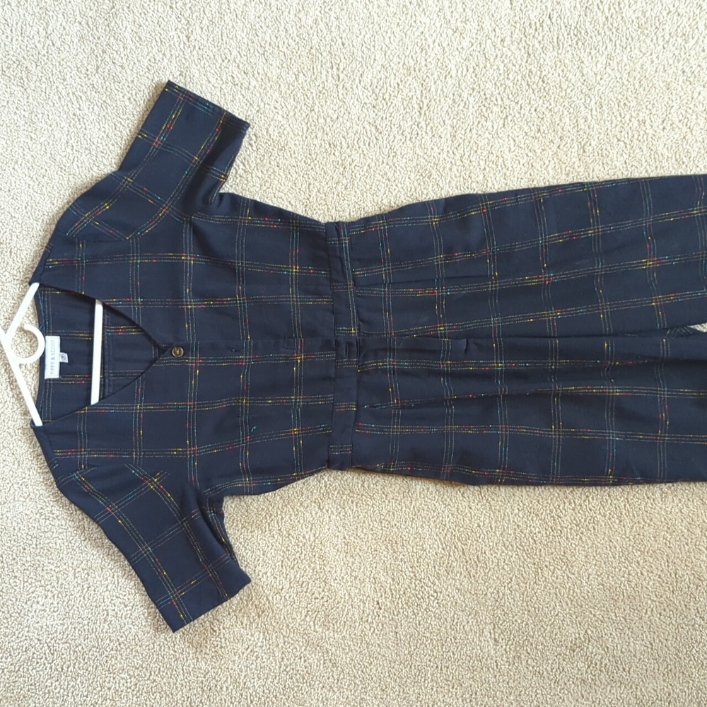 Navy blue jumpsuit